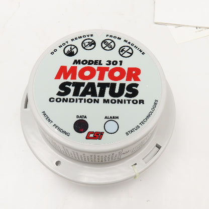 Status Technologies A0301SP-Q2 Motor Condition Monitor