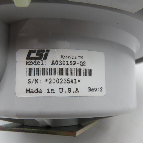 Status Technologies A0301SP-Q2 Motor Condition Monitor