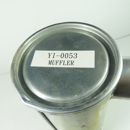 YI-0053 15" Muffler Silencer 2-3/8"OD & 2-5/8"OD Connection