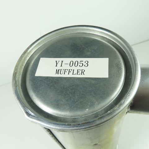 YI-0053 15" Muffler Silencer 2-3/8"OD & 2-5/8"OD Connection