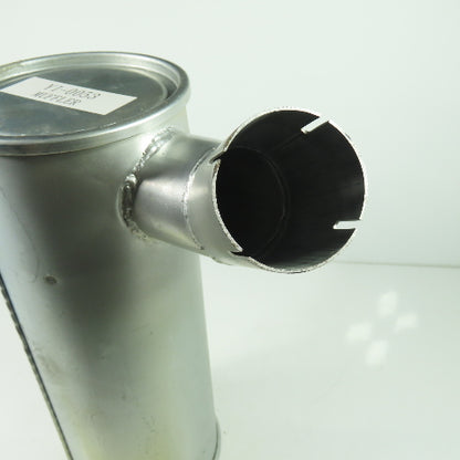 YI-0053 15" Muffler Silencer 2-3/8"OD & 2-5/8"OD Connection