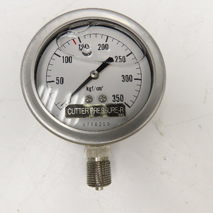 NKS 9718259 Liquid Filled Pressure Gauge 0-350 kgf/cm2 G3/8"