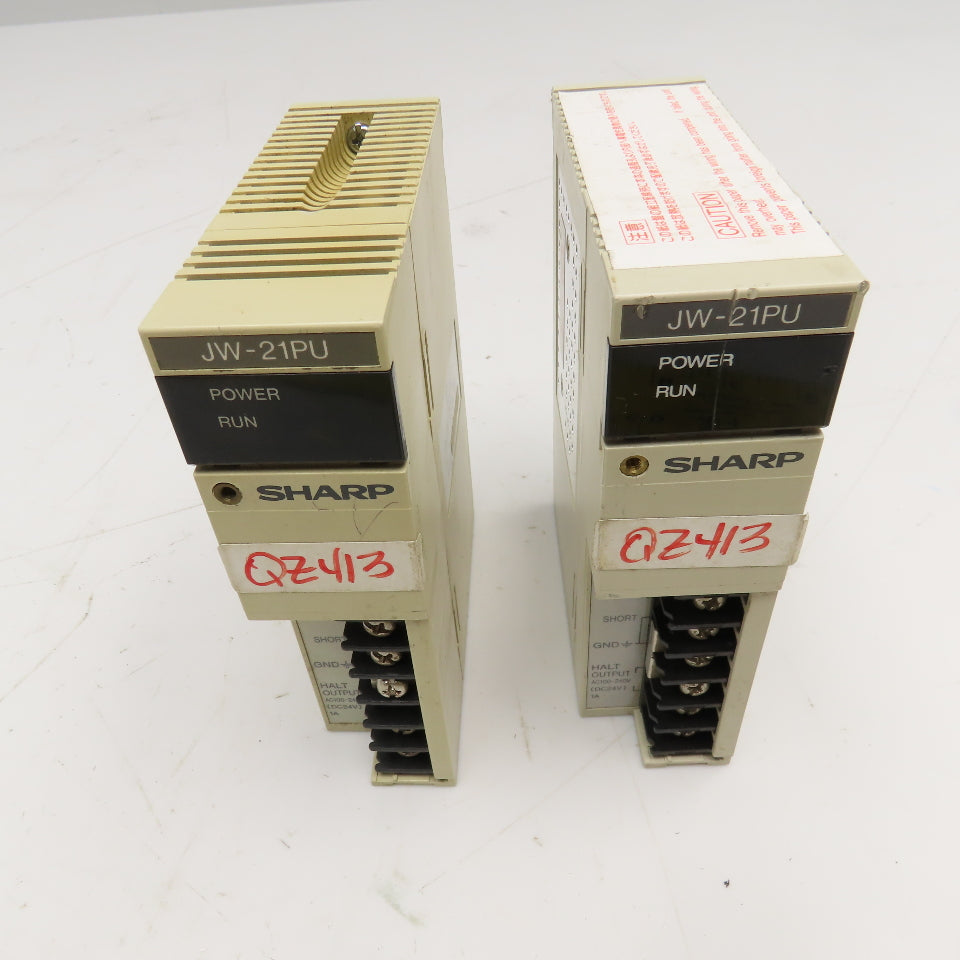 Sharp JW-21PU 100-240V 5VDC Power Supply Lot Of 2