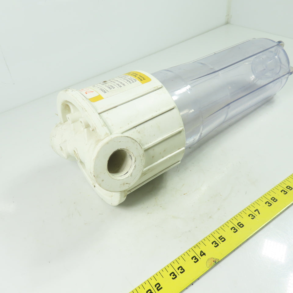 Parker LT10 Water Filter Housing 3/4"150PSI