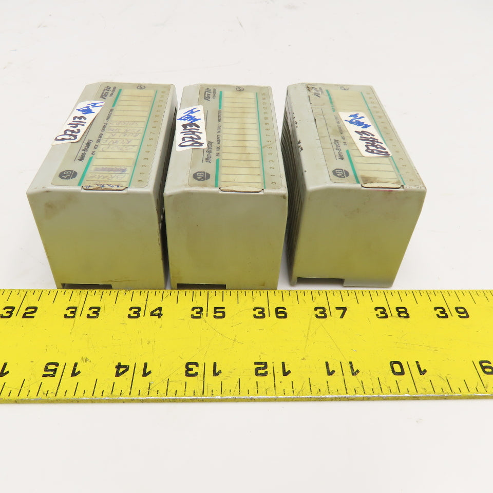 Allen Bradley 1794-OB16P Flex I/O 24VDC Source Output Module Lot Of 3