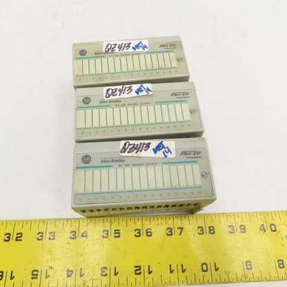 Allen Bradley 1794-OB16 Flex I/O 24VDC Source Output Module Lot Of 3