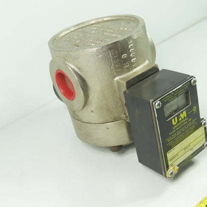 UFN MH-NSF40GM-10-32V1.0M3WR-PC4M-G-Z86 0-40GPM Flow Meter 1-1/4" NPT