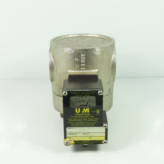 UFN MH-NSF40GM-10-32V1.0M3WR-PC4M-G-Z86 0-40GPM Flow Meter 1-1/4" NPT