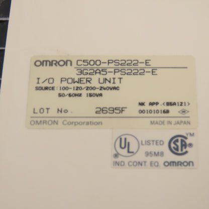 Omron C500-PS222-E I/O Power Unit