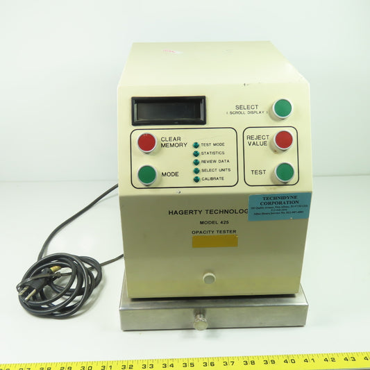 Hagerty Technology Model 425 Opacity Brightness Tester 110V