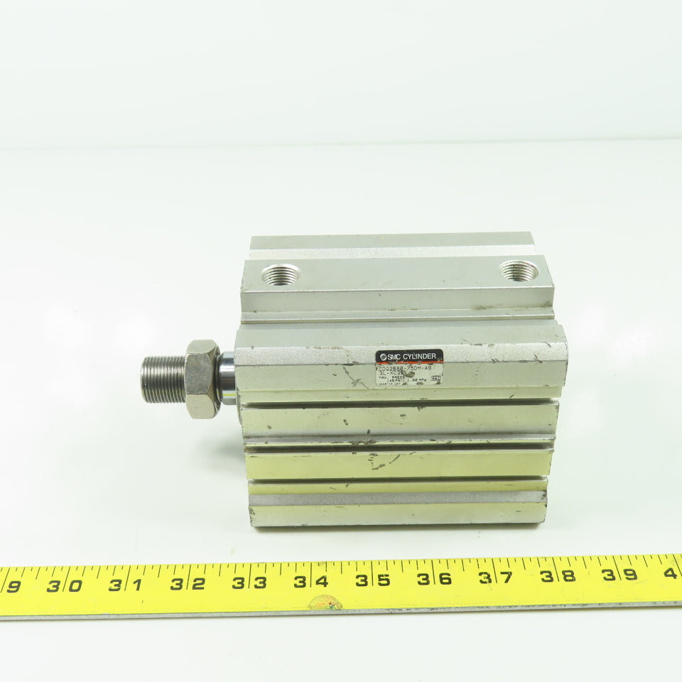 SMC CDQ2B80-75DM-A9 75mm Bore 74mm Stroke Double Acting Air Cylinder
