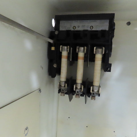30" x 16" x 20" Deep Electrical Cabinet Enclosure 600V 30A Fused Disconnect