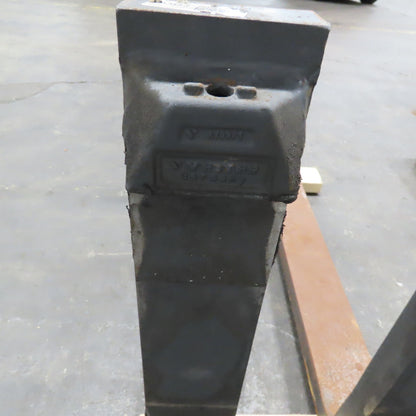 40" x 4" Tapered Class 2 Forklift Fork 16" Carriage No Locks Lot Of 2