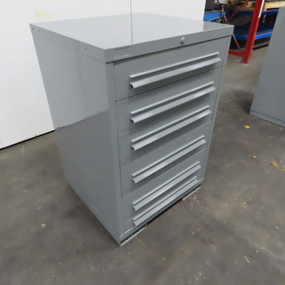 30" x 28" x 44" Tall Lista Style 6 Drawer Small Parts Tool Storage Cabinet