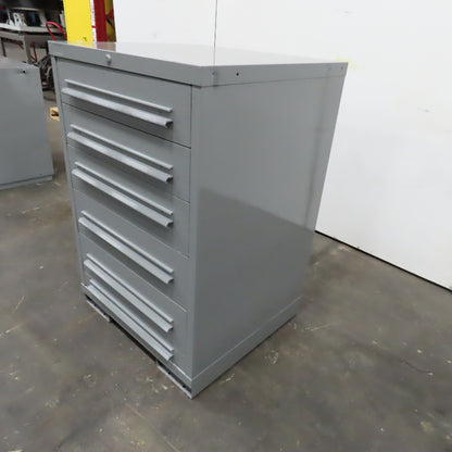 30" x 28" x 44" Tall Lista Style 6 Drawer Small Parts Tool Storage Cabinet
