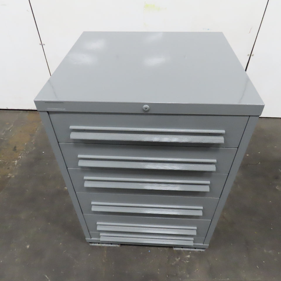 30" x 28" x 44" Tall Lista Style 6 Drawer Small Parts Tool Storage Cabinet