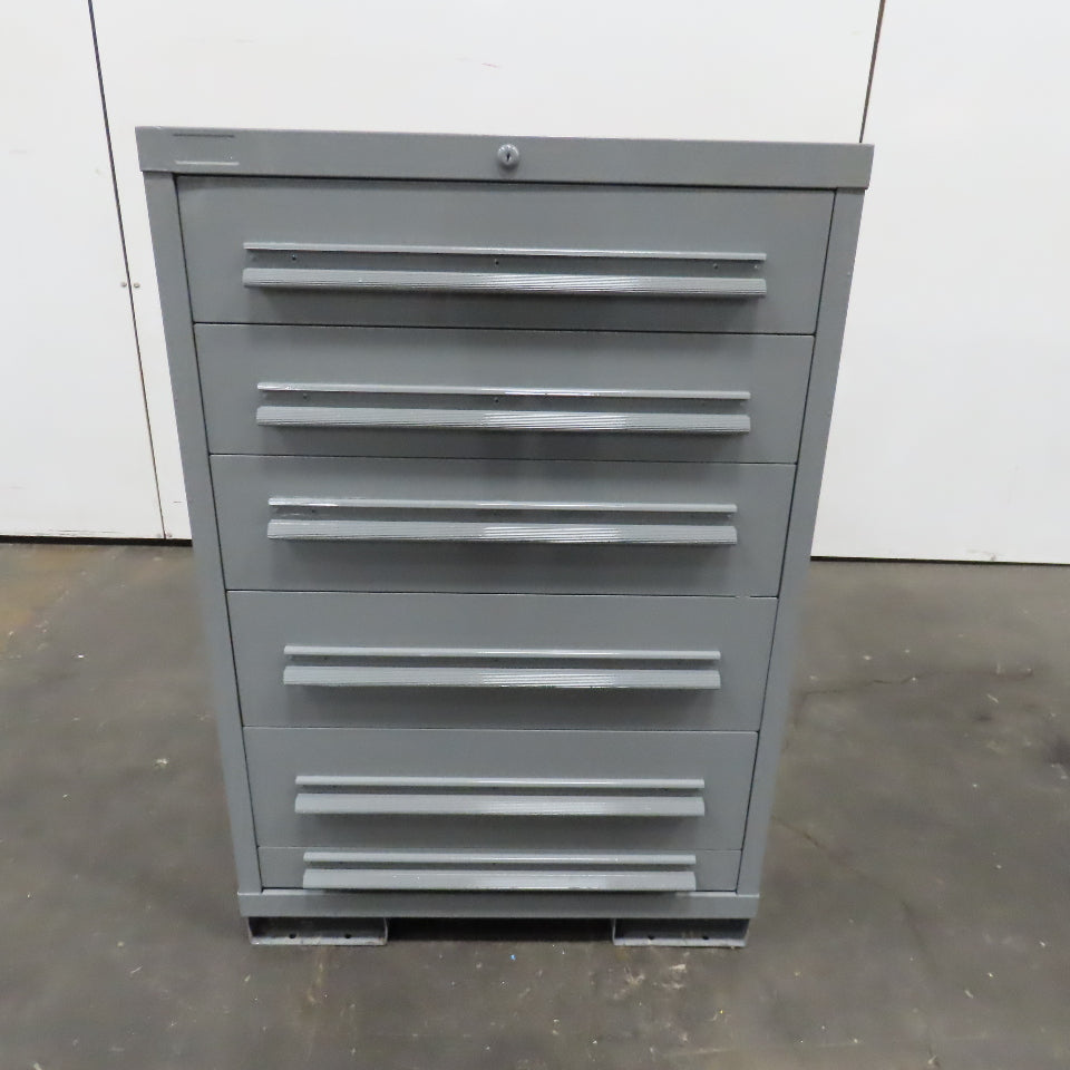 30" x 28" x 44" Tall Lista Style 6 Drawer Small Parts Tool Storage Cabinet