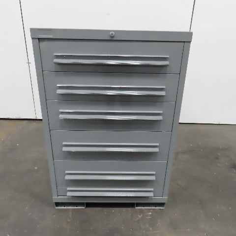 30" x 28" x 44" Tall Lista Style 6 Drawer Small Parts Tool Storage Cabinet