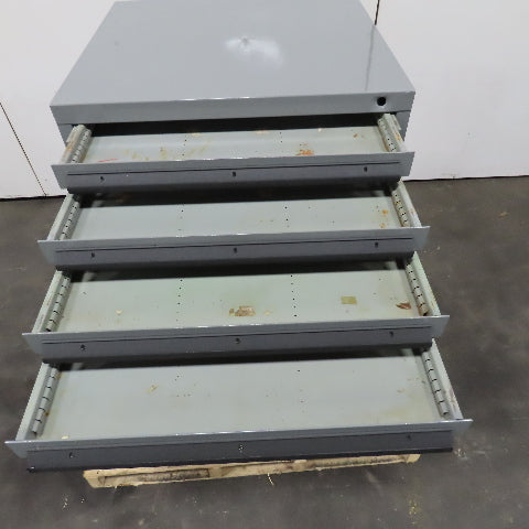 30" x 28" x 44" Tall 7 Drawer Small Parts Tool Storage Cabinet