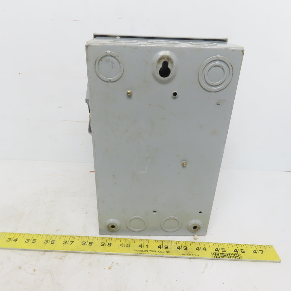General Electric TG3221 Model 8 30A 240V 2P 1PH Fusible Safety Disconnect Switch