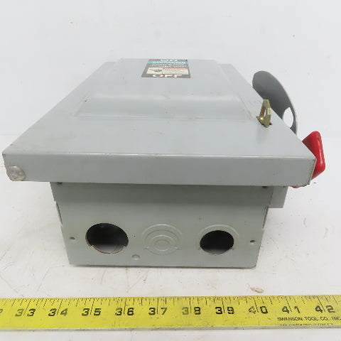 Siemens GNF322 60A 240V 3P Non-Fusible Safety Disconnect Switch Type 1 Enclosure