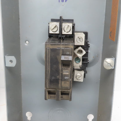 Square D QO2100BN Circuit Breaker Enclosure 100A 120/240V Single Phase 3W