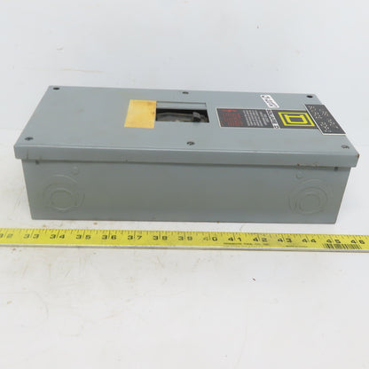 Square D QO2100BN Circuit Breaker Enclosure 100A 120/240V Single Phase 3W