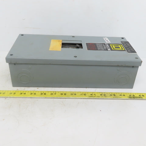 Square D QO2100BN Circuit Breaker Enclosure 100A 120/240V Single Phase 3W