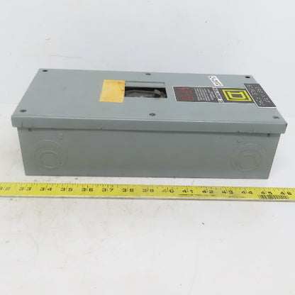 Square D QO2100BN Circuit Breaker Enclosure 100A 120/240V Single Phase 3W