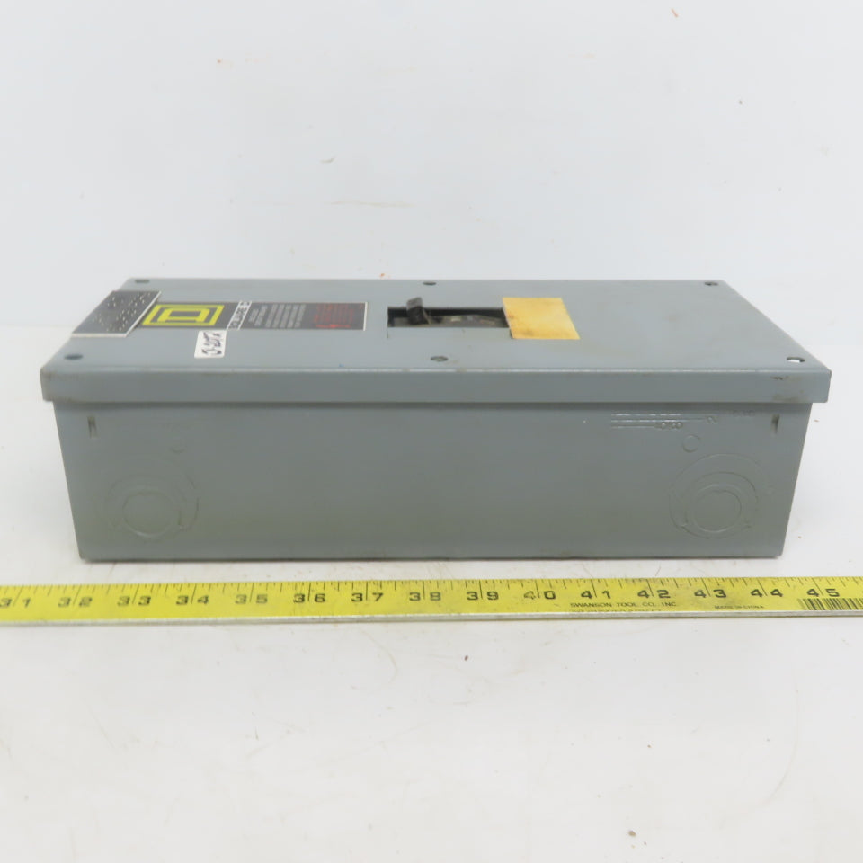 Square D QO2100BN Circuit Breaker Enclosure 100A 120/240V Single Phase 3W