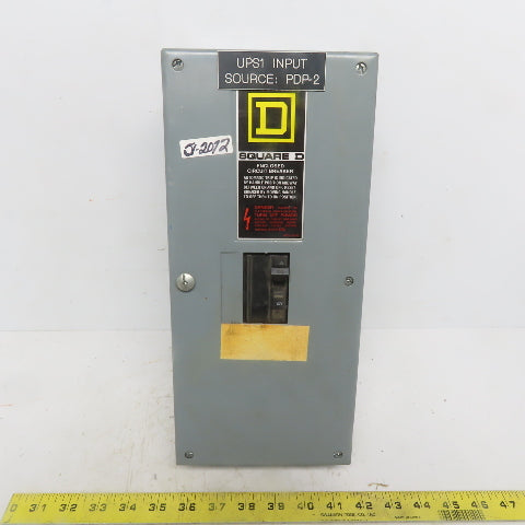 Square D QO2100BN Circuit Breaker Enclosure 100A 120/240V Single Phase 3W