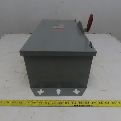 Bryant GFN32N 100A 240V 2 Pole Single Phase Fusible Safety Disconnect Switch