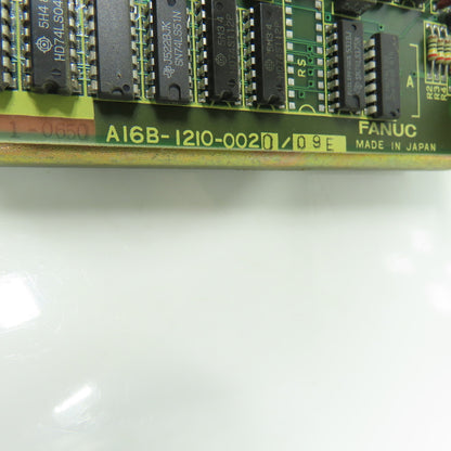 Fanuc A16B-1210-0020/09E Circuit Board Card