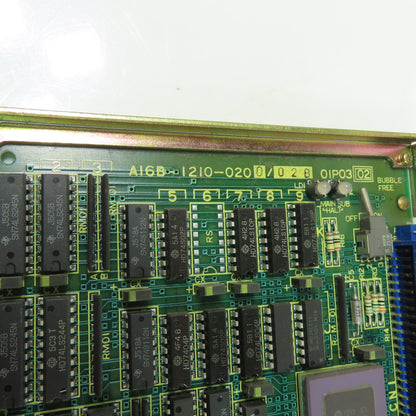 Fanuc A16B-1210-0200/02B Circuit Board Card