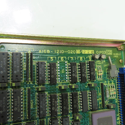 Fanuc A16B-1210-0200/02B Circuit Board Card