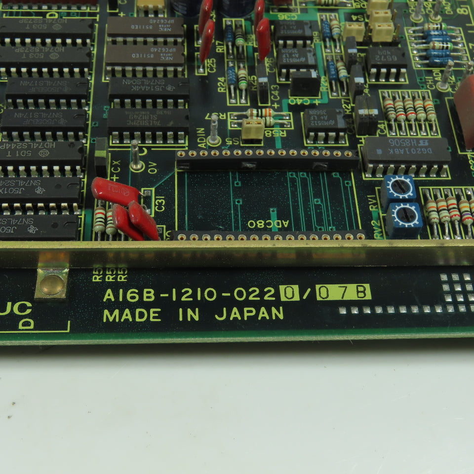 Fanuc A16B-1210-0220/07B Circuit Board Card