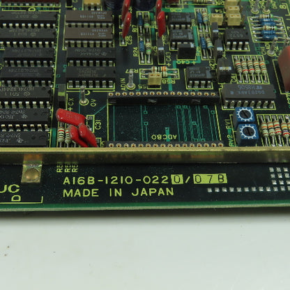 Fanuc A16B-1210-0220/07B Circuit Board Card