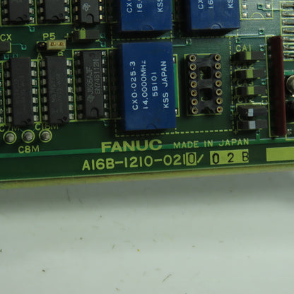 Fanuc A16B-1210-0210/02B Circuit Board Card