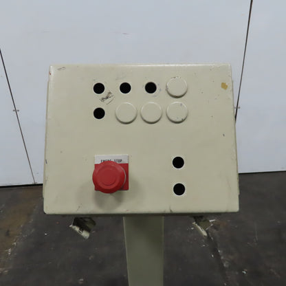 10" x 8" x 6" Enclosure Operator Control Station Pedestal 51" Tall