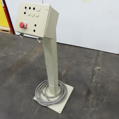 10" x 8" x 6" Enclosure Operator Control Station Pedestal 51" Tall