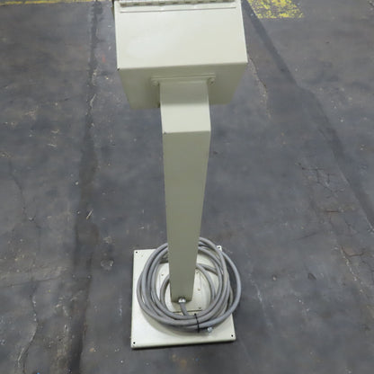 10" x 8" x 6" Enclosure Operator Control Station Pedestal 51" Tall