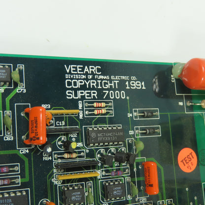 Veearc Furnas Super 7000 Control Circuit Board With Keypad 930-602
