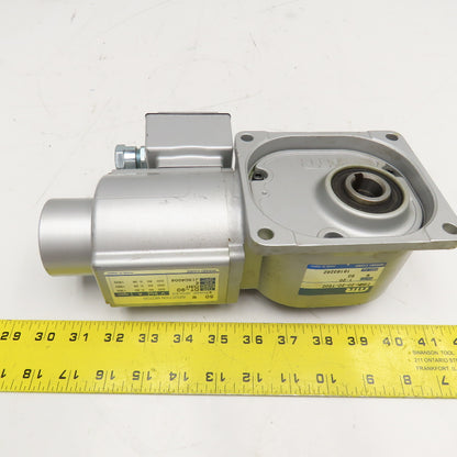 Nissei FSMN-20-20T50Z 20:1 Ratio 200/220V 3Ph Thru Shaft Right Angle Gear Motor
