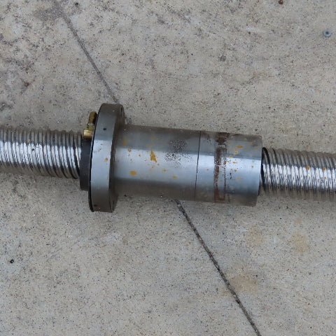 63mm Dia. Ball Screw 4 Start 40mm Lead 10mm Pitch 16' OAL From Komo VR512