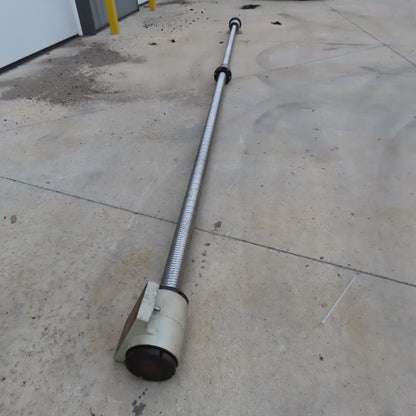 63mm Dia. Ball Screw 4 Start 40mm Lead 10mm Pitch 16' OAL From Komo VR512