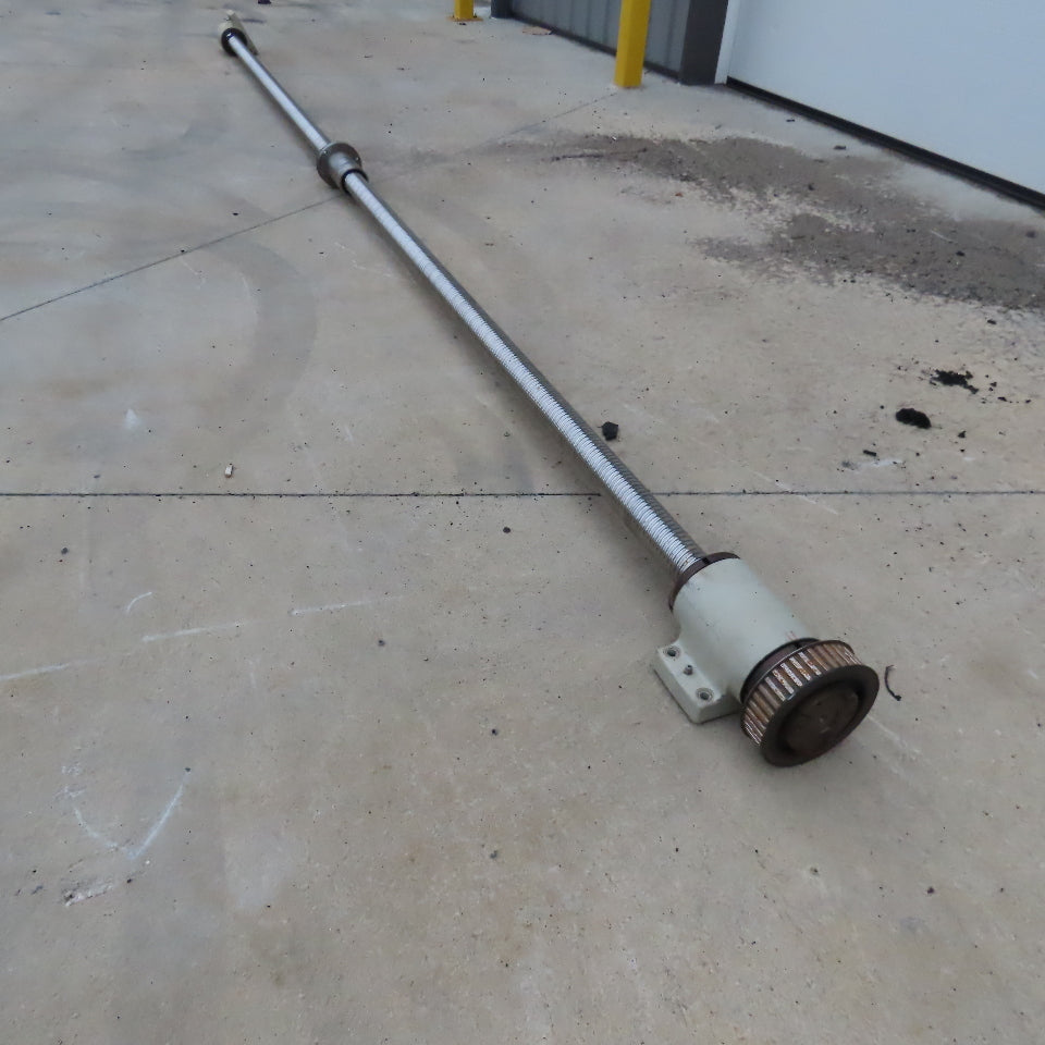 63mm Dia. Ball Screw 4 Start 40mm Lead 10mm Pitch 16' OAL From Komo VR512