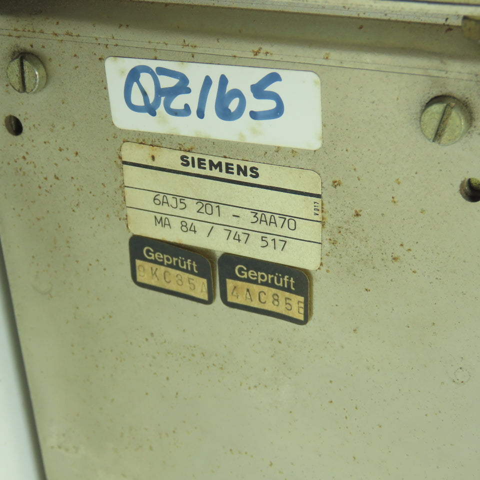 Siemens 6AJ5 201-3AA70 Power Supply Module