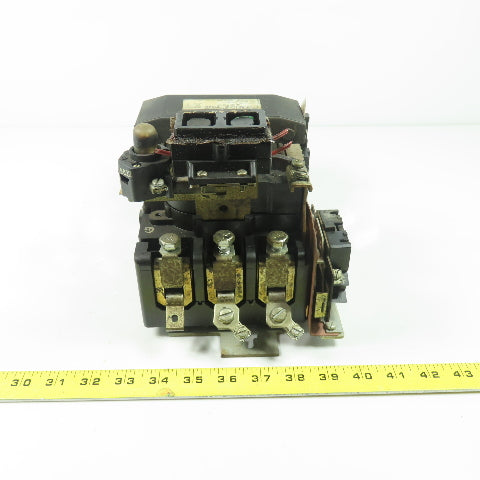 General Electric CR308E1042TAASBB 600VAC 90A Motor Starter Size 3 110/120V Coil