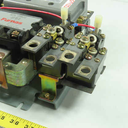 Furnas 14JB108300U 600VAC Size 4 Motor Starter 3Ph 135A 120V Coil