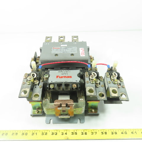 Furnas 14JB108300U 600VAC Size 4 Motor Starter 3Ph 135A 120V Coil